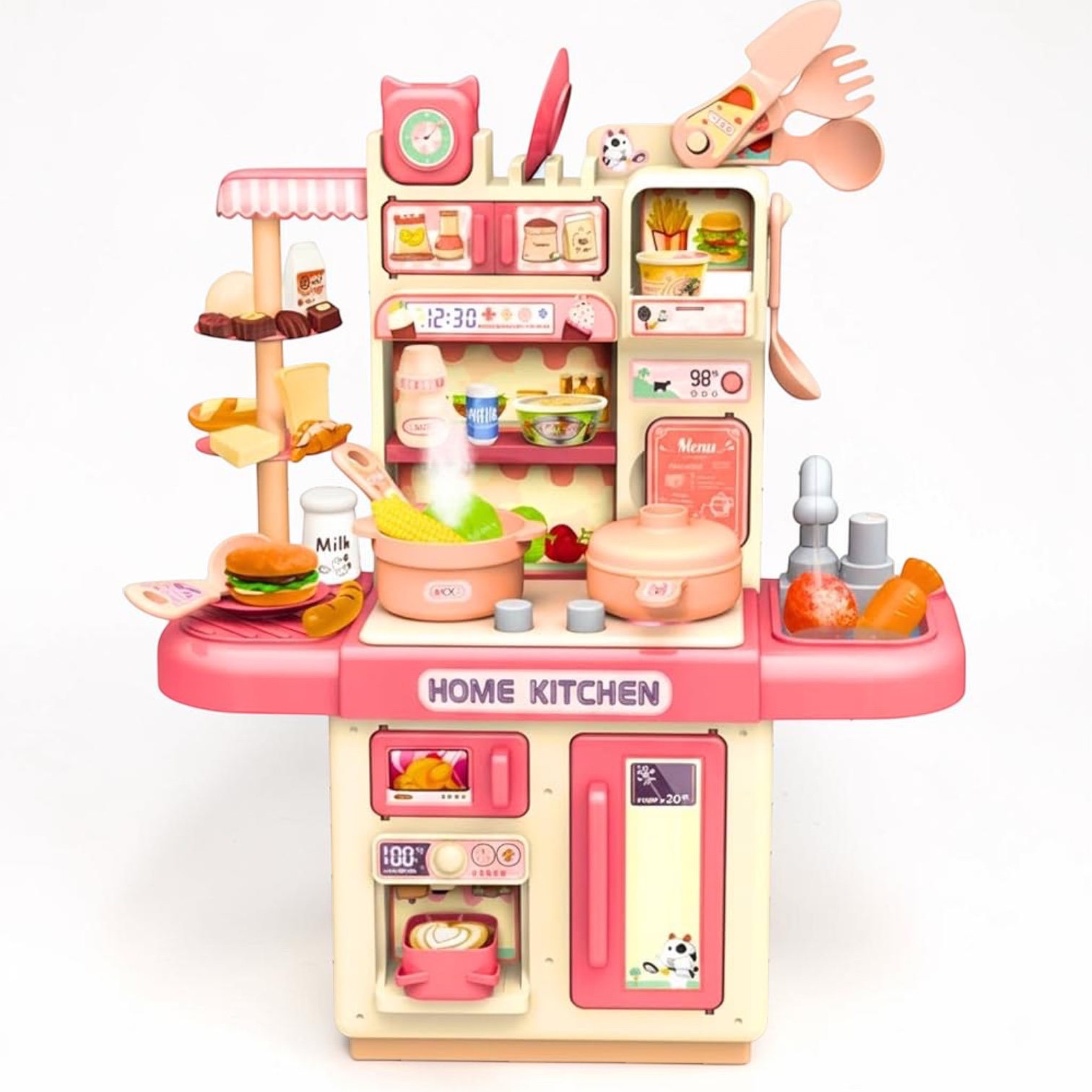 Kitchen Set For Kids With Smoke image 1