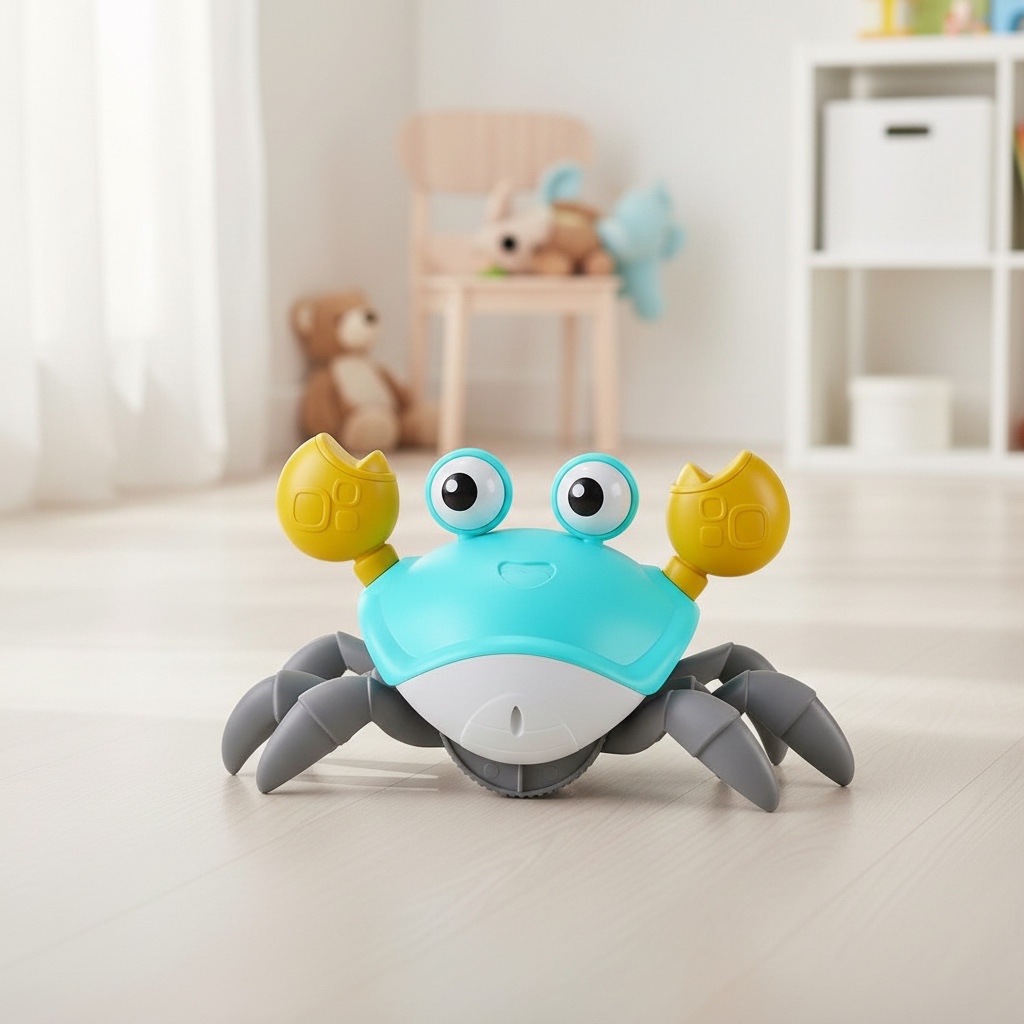 Musical Crawling Crab Toy image 1