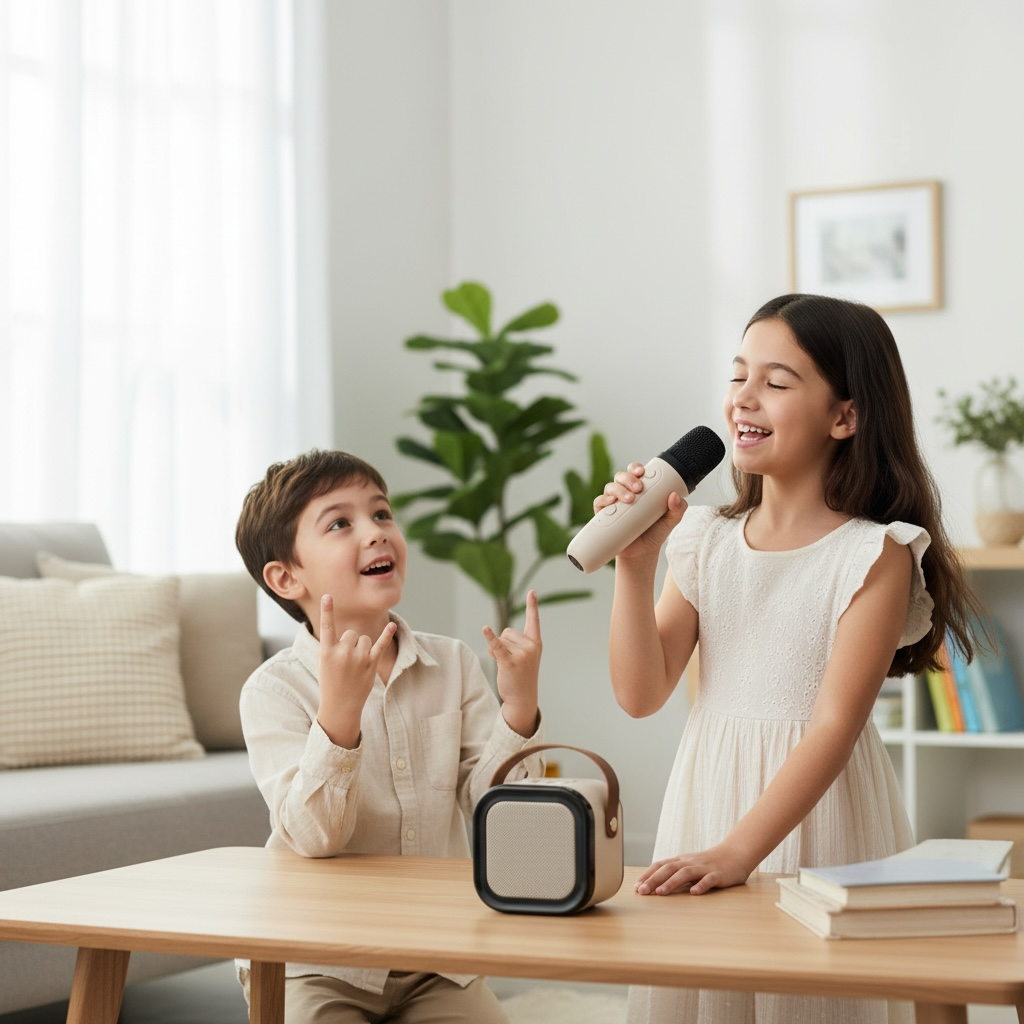 Karaoke Speaker & Mic  image 2